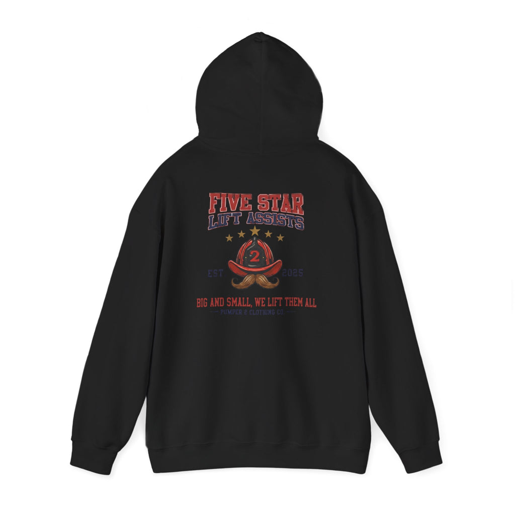 Five Star Lift Assists - "BS" Unisex Heavy Blend™ Hooded Sweatshirt