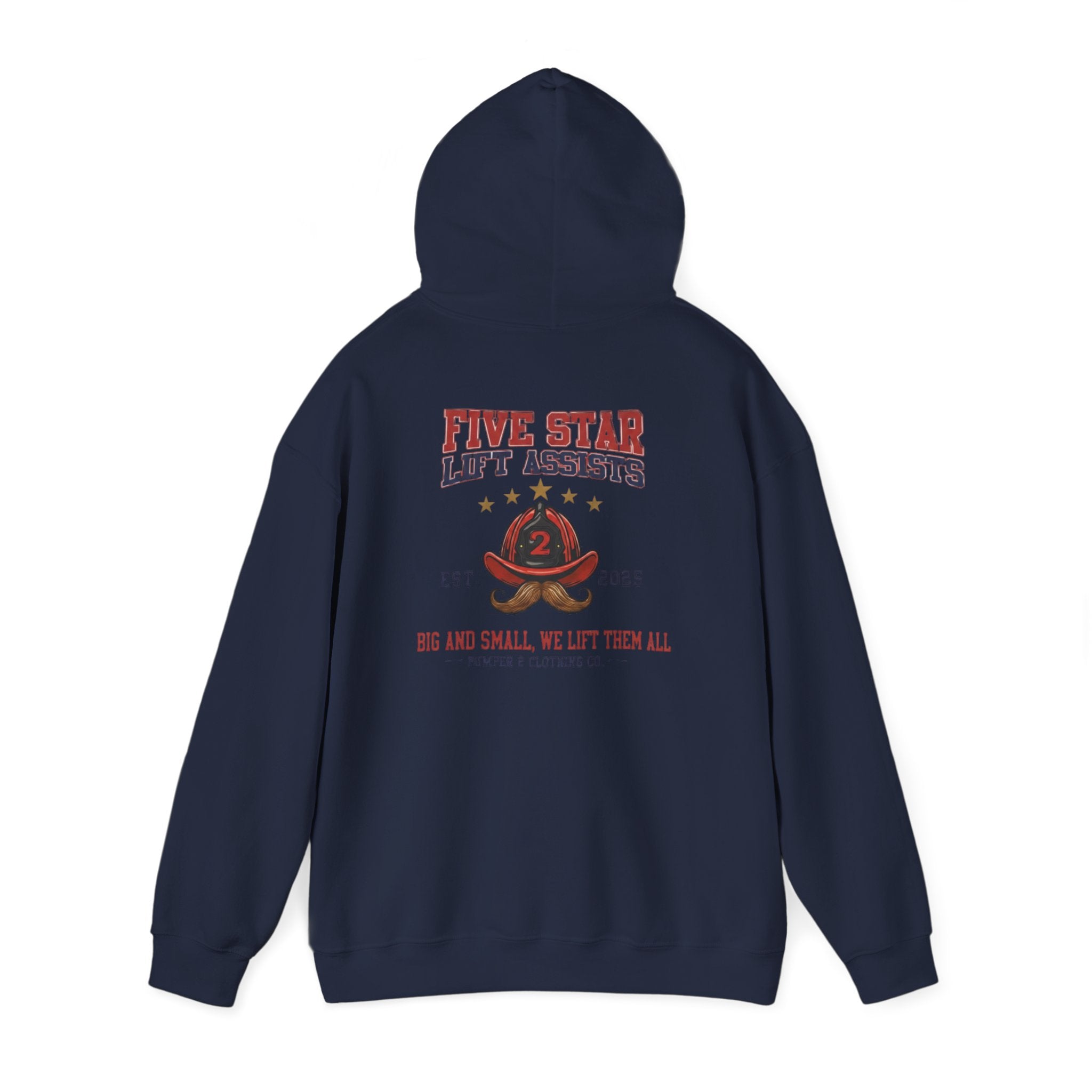 Five Star Lift Assists - "BS" Unisex Heavy Blend™ Hooded Sweatshirt