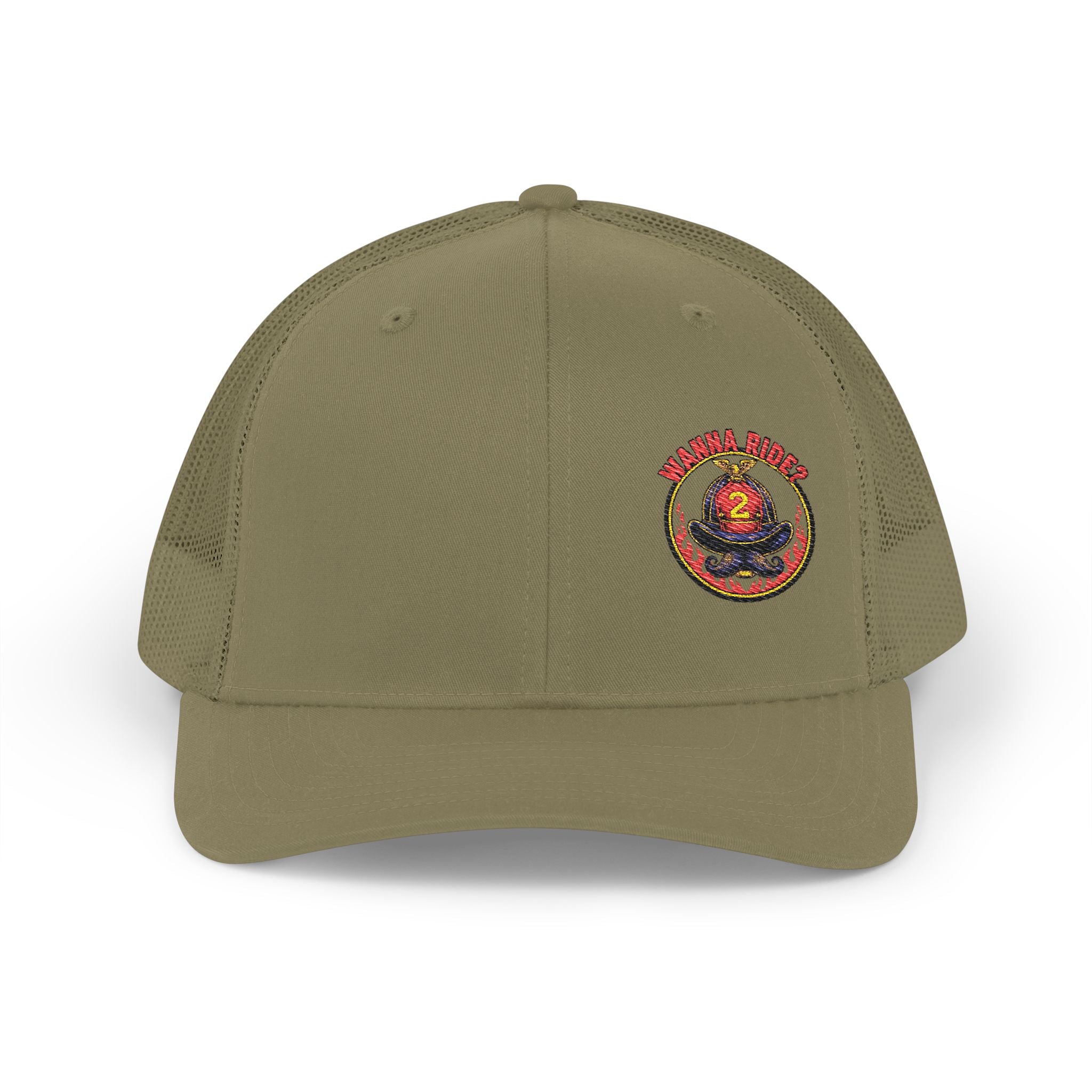 Wanna Ride? in Richardson 112 Trucker cap