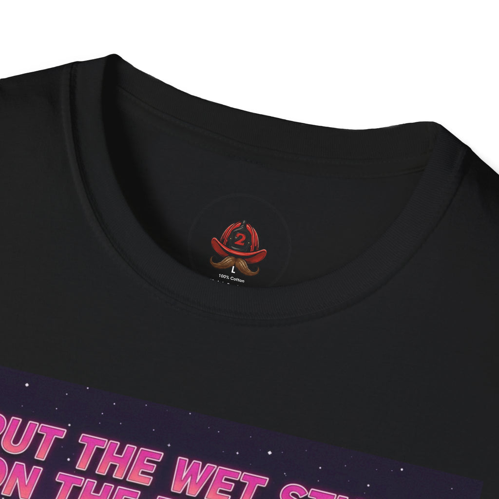 Put the wet stuff on the red stuff