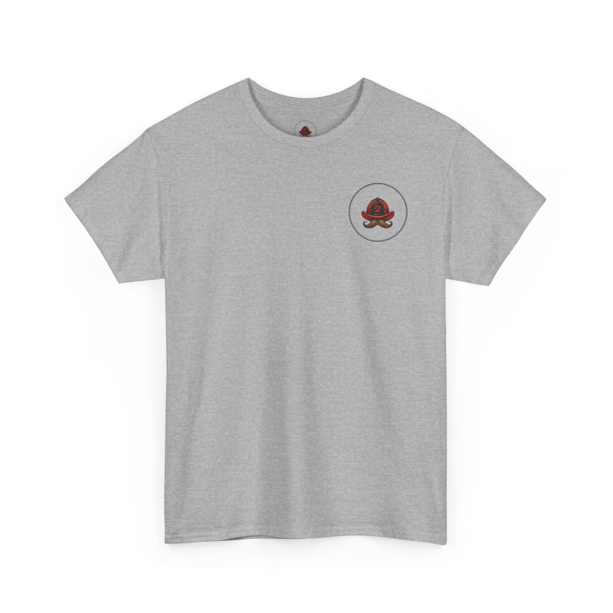 Firefighter Tee — "I Put Out" Vintage Pinup Fire Truck T-Shirt