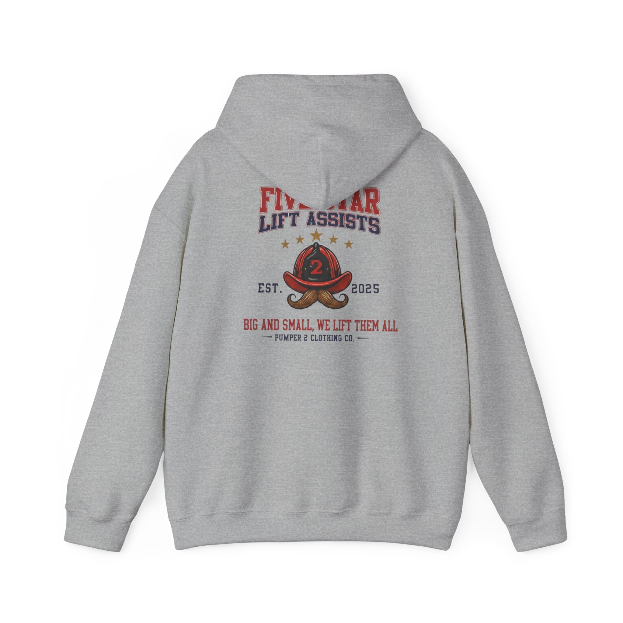 Five Star Lift Assists - "BS" Unisex Heavy Blend™ Hooded Sweatshirt