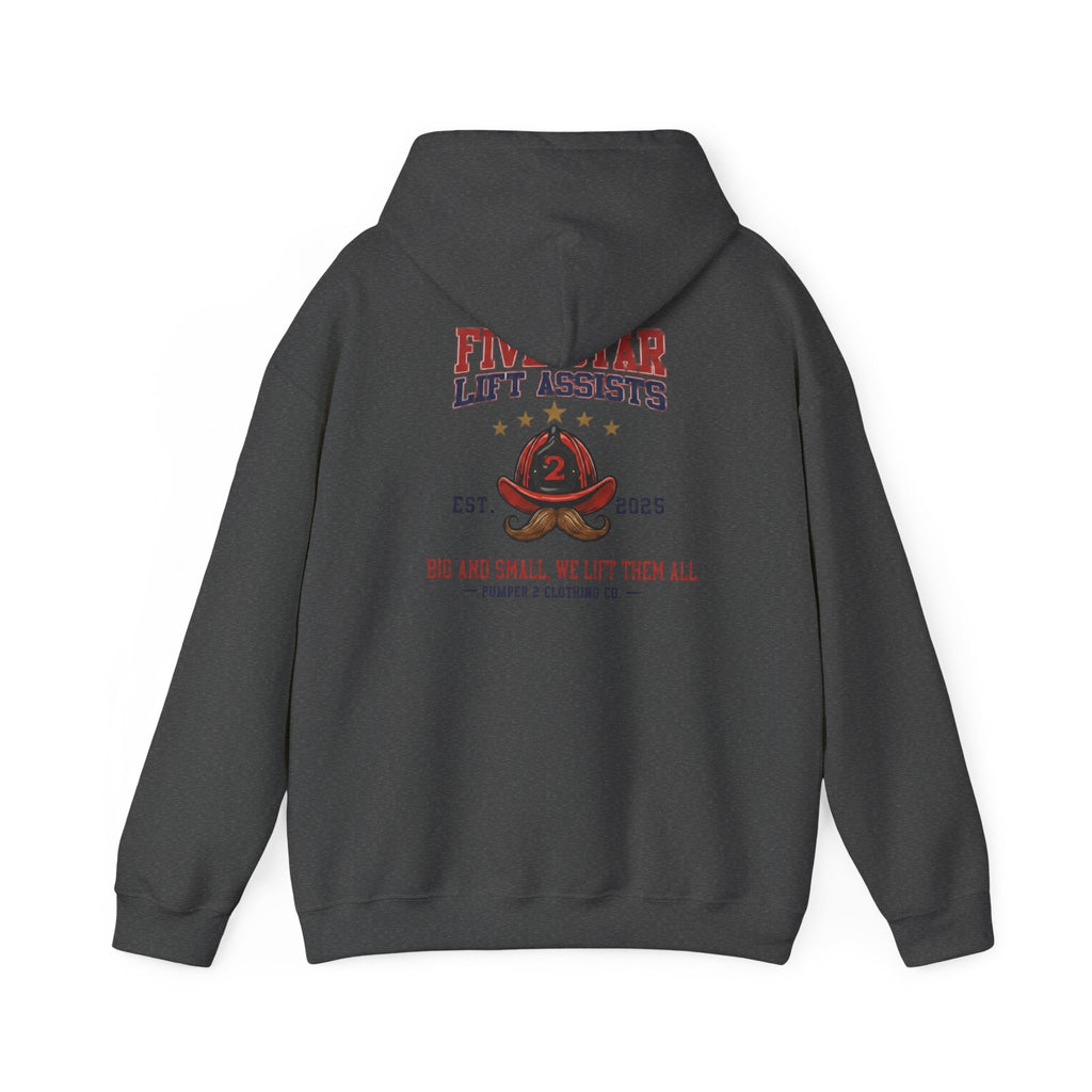 Five Star Lift Assists - "BS" Unisex Heavy Blend™ Hooded Sweatshirt