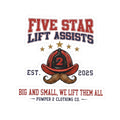 Five Star Lift Assists “BS Edition” Sticker