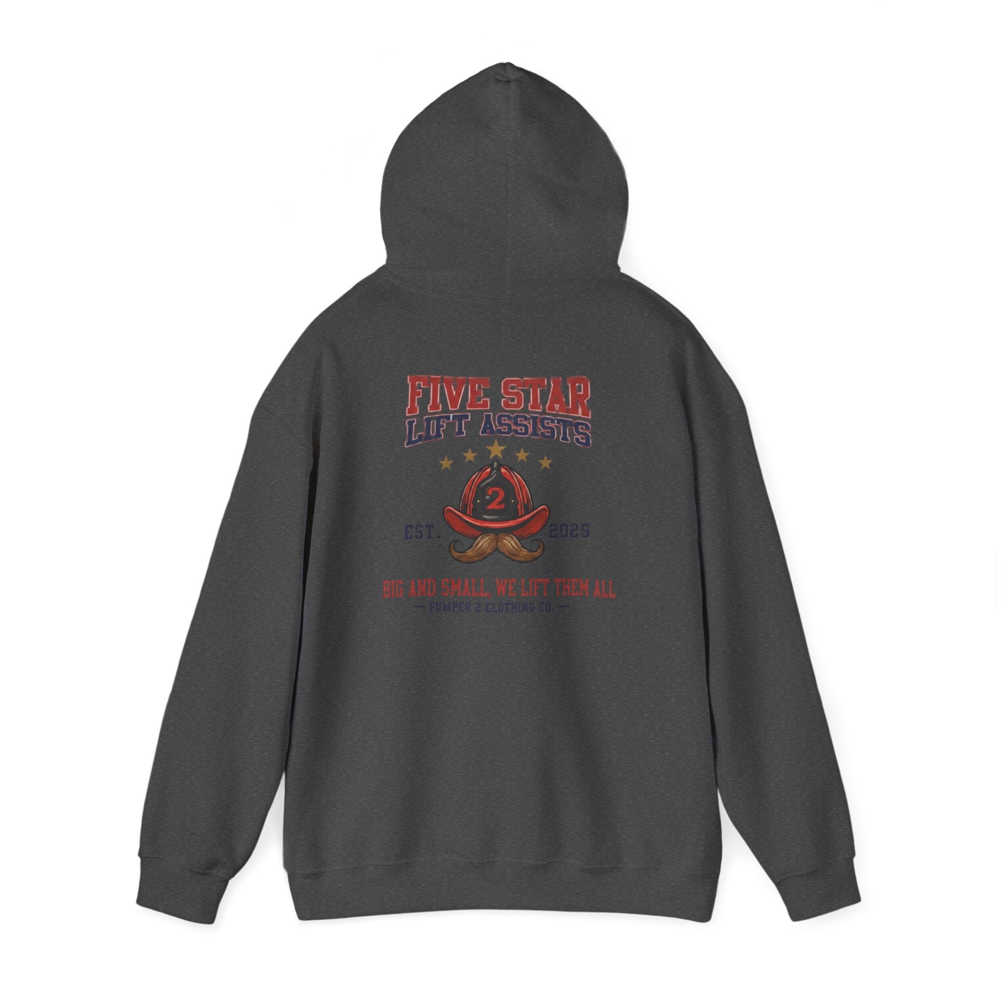 Five Star Lift Assists - "BS" Unisex Heavy Blend™ Hooded Sweatshirt