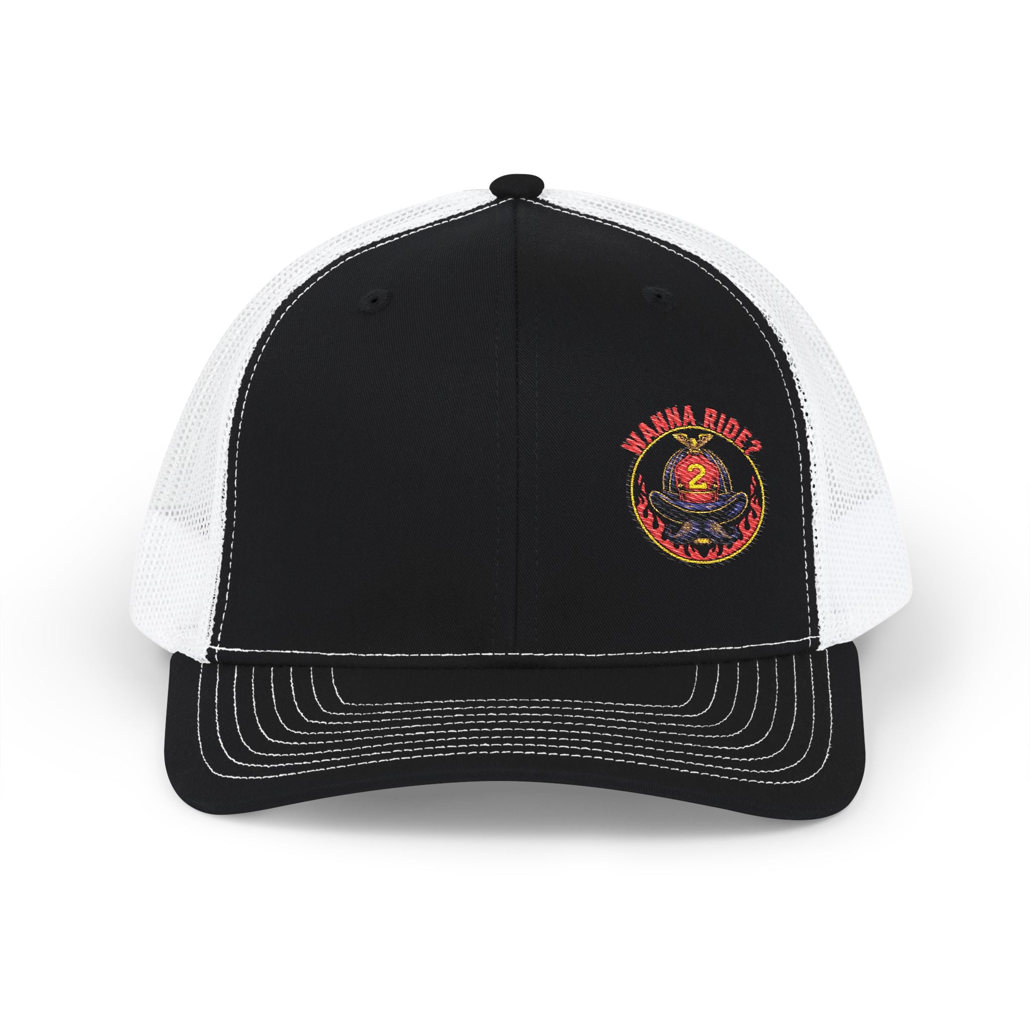 Wanna Ride? in Richardson 112 Trucker cap