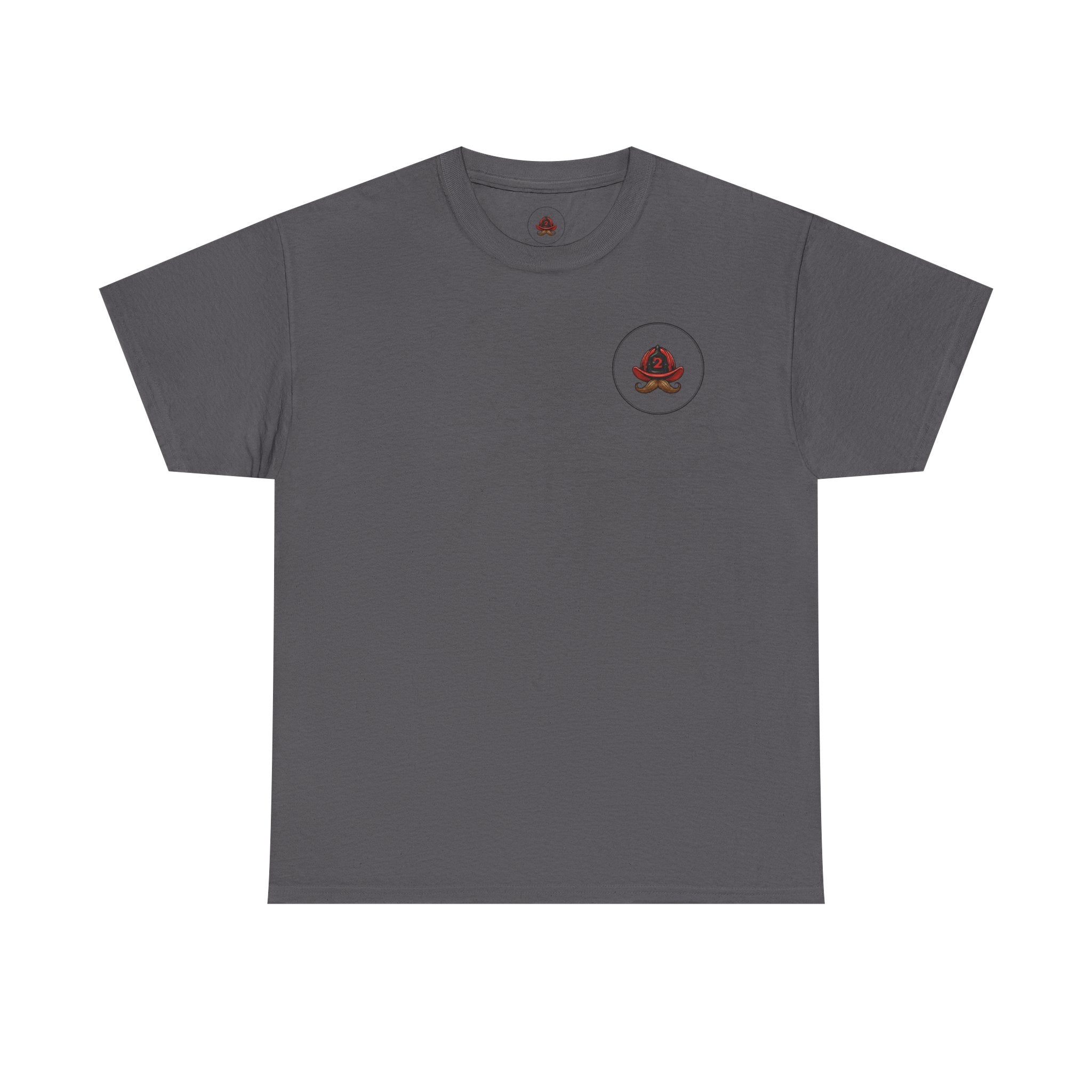 Firefighter Tee — "I Put Out" Vintage Pinup Fire Truck T-Shirt