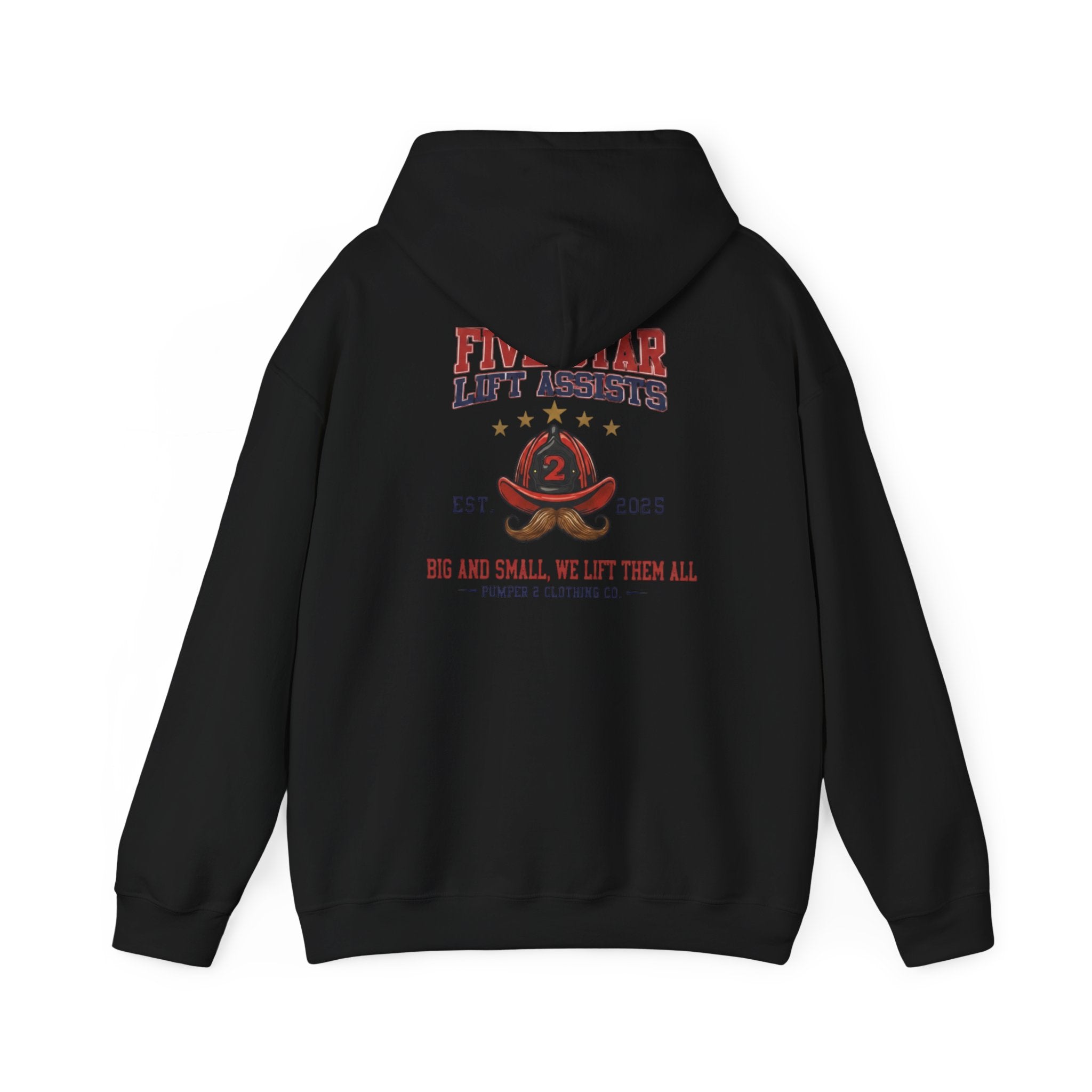 Five Star Lift Assists - "BS" Unisex Heavy Blend™ Hooded Sweatshirt