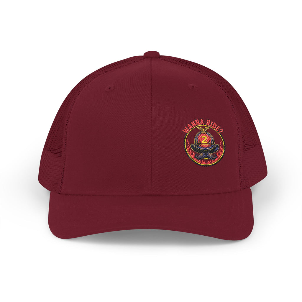 Wanna Ride? in Richardson 112 Trucker cap