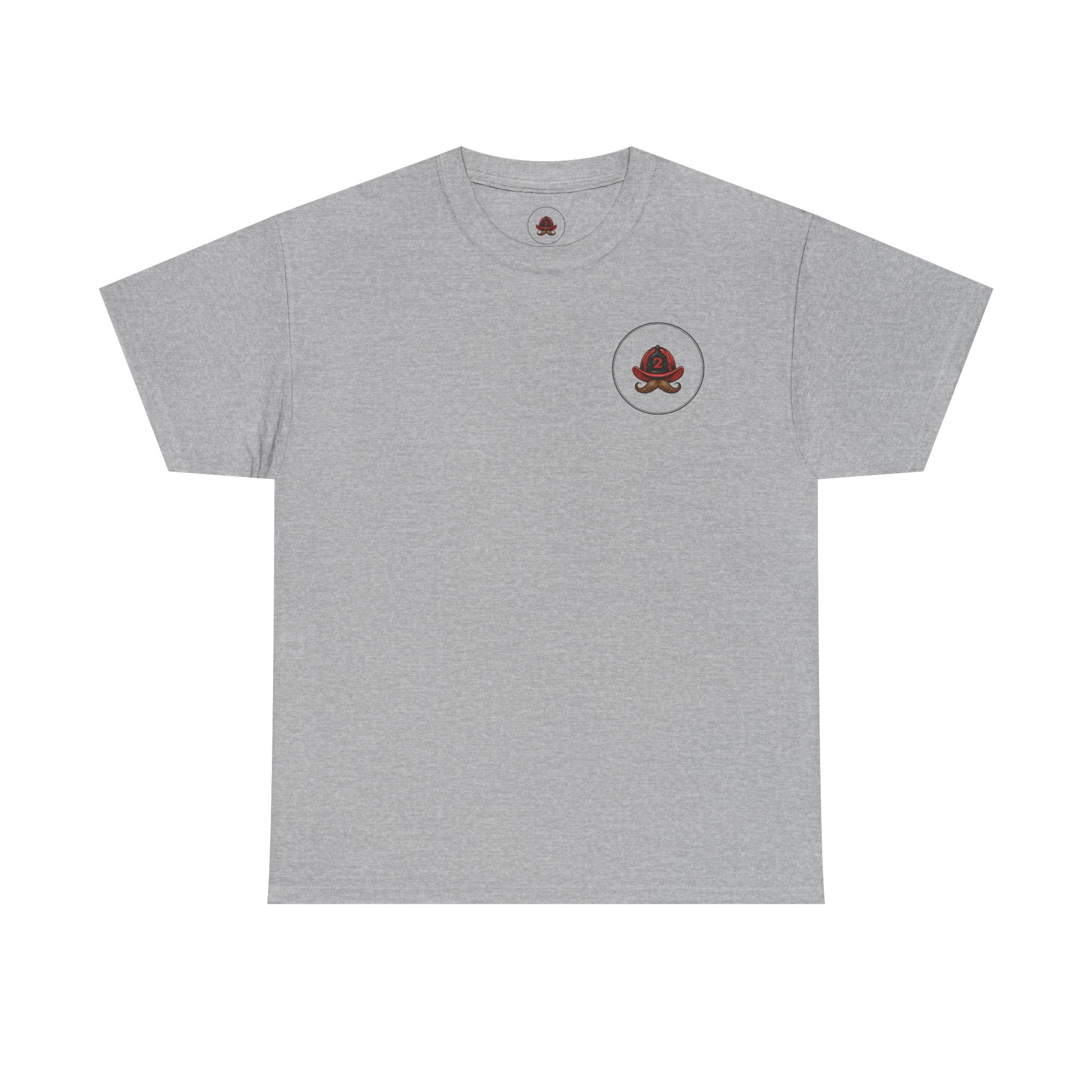 Firefighter Tee — "I Put Out" Vintage Pinup Fire Truck T-Shirt