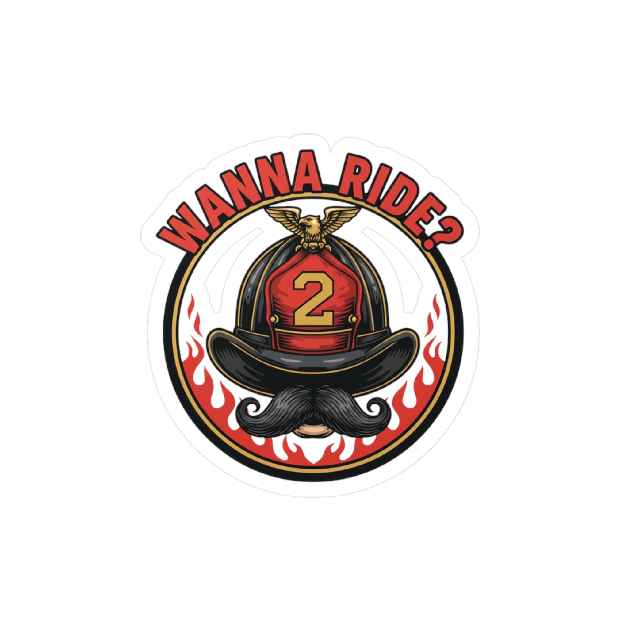 Wanna Ride? Sticker Edition