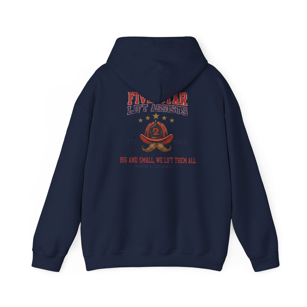 Five Star Lift Assists - "BS" Unisex Heavy Blend™ Hooded Sweatshirt